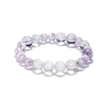 “FAITH” Morse Code Crystal Bracelet