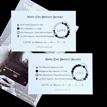 Unlock the Secret Meaning of Your Morse Code Crystal Bracelet: A Guide to Healing Gemstones